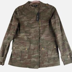 Max Jeans Camouflage Jacket Size Small NWT